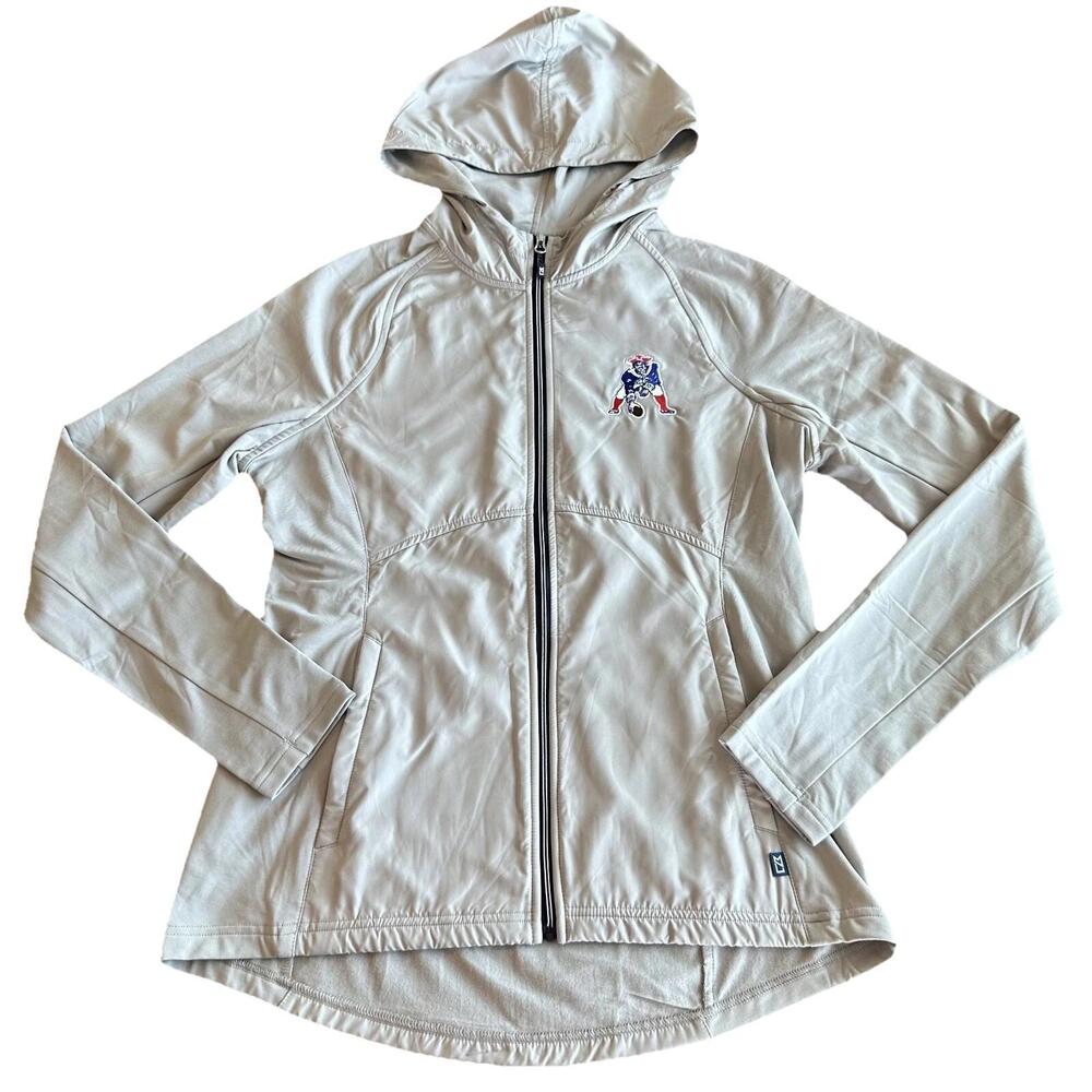 NWT Cutter & Buck New England Patriots Full Zip Jacket Sz Women's Small
